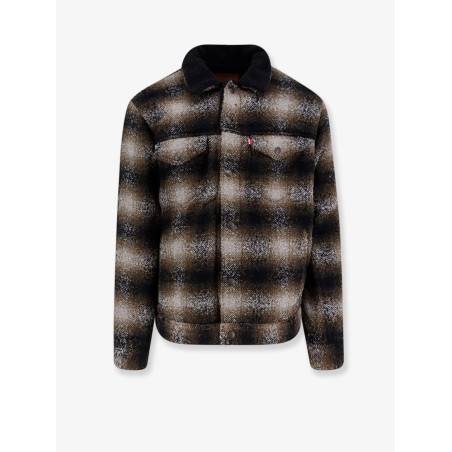 Jacket with Plaid motif