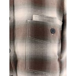 Cropped madras shirt