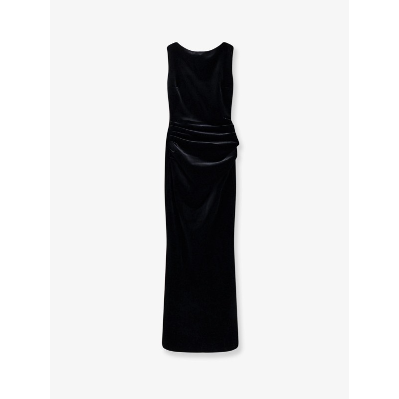 Nima velvet long dress