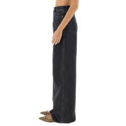 WIDE LEG DENIM PANTS