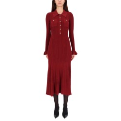 MIDI DRESS WITH COLLAR