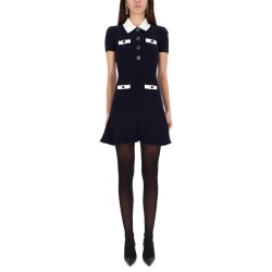 MINI DRESS WITH CONTRASTING COLLAR