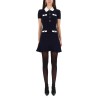 MINI DRESS WITH CONTRASTING COLLAR
