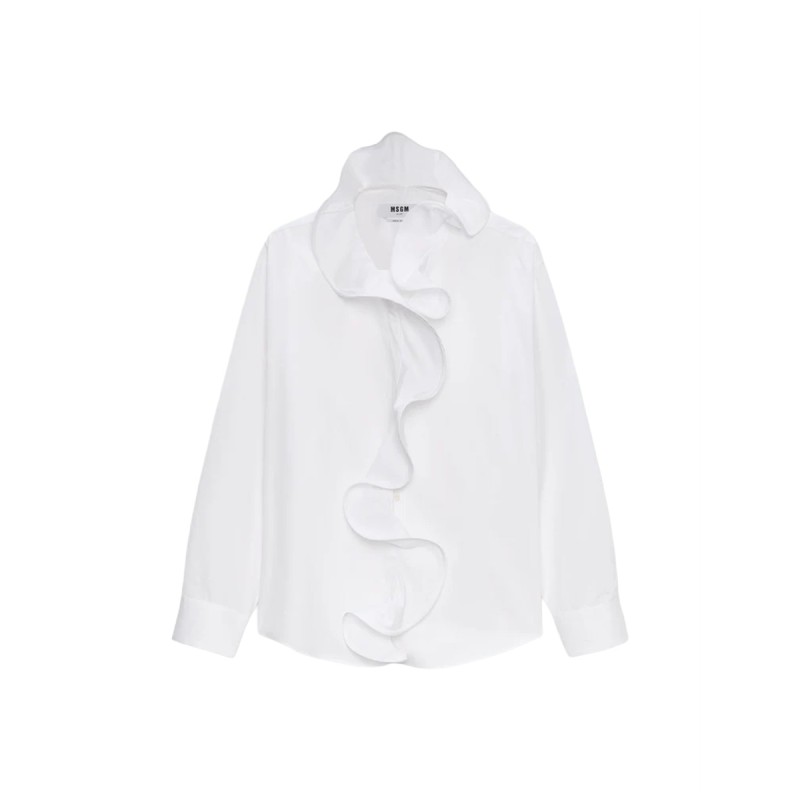SHIRT WITH "RUFFLE" DETAIL