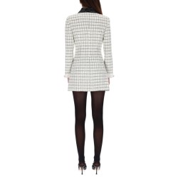 LONG-SLEEVED MINI DRESS