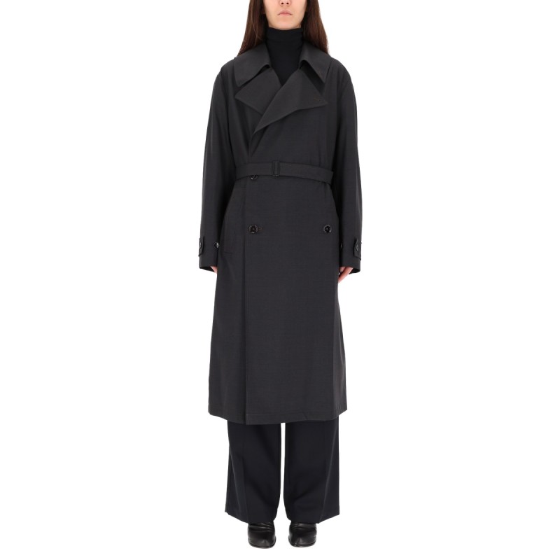 DOUBLE-BREASTED TRENCH COAT