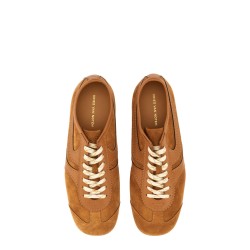 LEATHER AND SUEDE SNEAKER