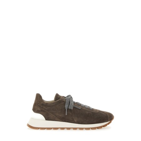 SUEDE RUNNING SNEAKER