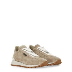 SUEDE RUNNING SNEAKER