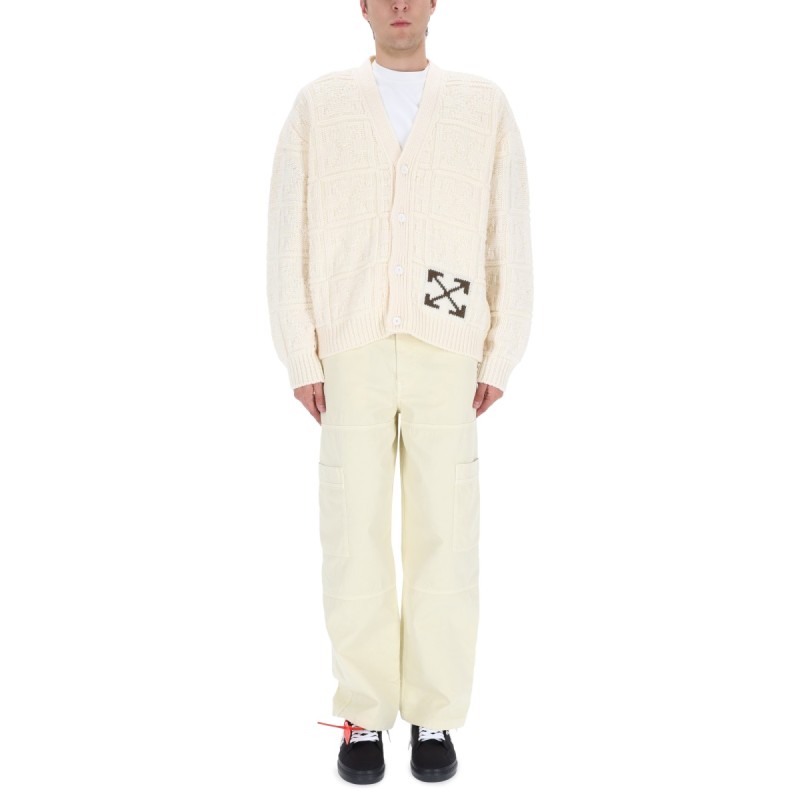 ARROW STITCH CARDIGAN