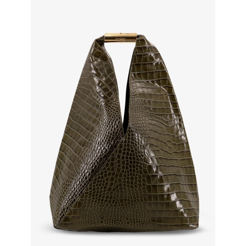 Leather shoulder bag