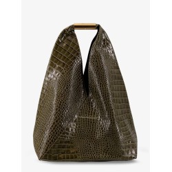 Leather shoulder bag