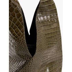 Leather shoulder bag