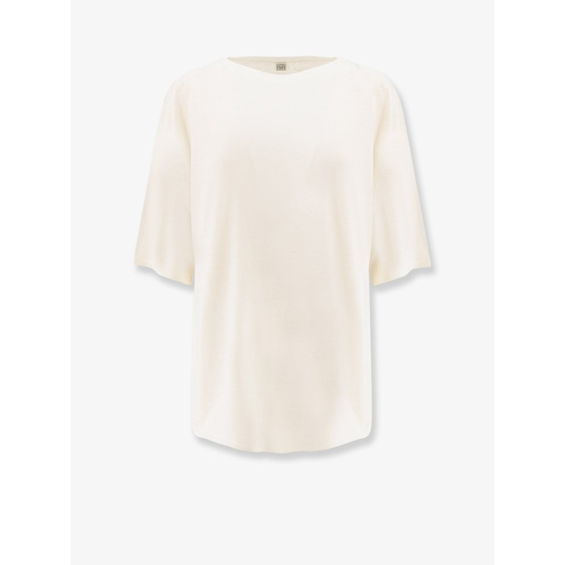 Longline wool blend sweater