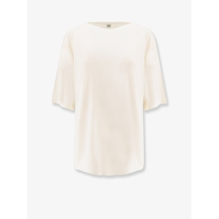 Longline wool blend sweater