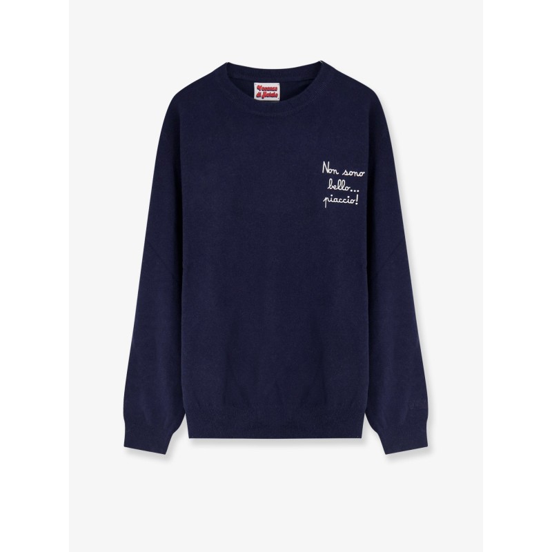 Heron Light sweater with Christmas Holiday embroidery