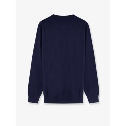 Heron Light sweater with Christmas Holiday embroidery