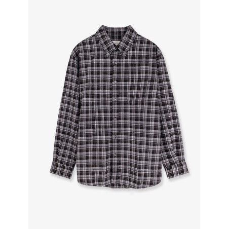 Unisex check flannel shirt