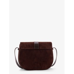 Bella Saddle suede crossbody bag