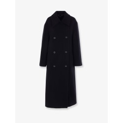 Shield wool and cashmere blend coat