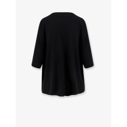 Longline wool blend sweater