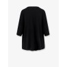 Longline wool blend sweater