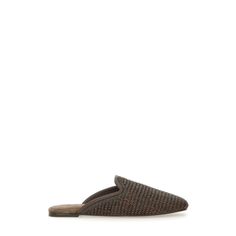 TECHNO RAFFIA SLIPPER
