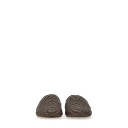 TECHNO RAFFIA SLIPPER