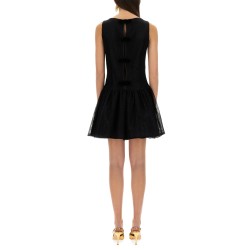 MINI DRESS WITH PEPLUM SKIRT