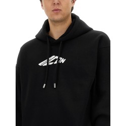 SWEATSHIRT WITH LOGO PRINT