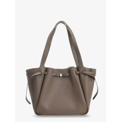 Romy leather shoulder bag