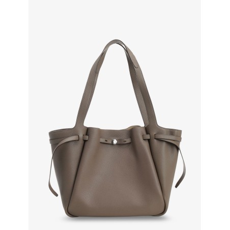 Romy leather shoulder bag