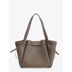 Romy leather shoulder bag
