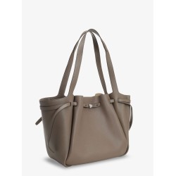 Romy leather shoulder bag