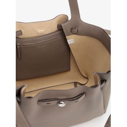 Romy leather shoulder bag