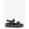 T Monogram Kira jacquard fabric sandals