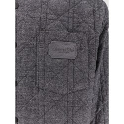 Cannage Shirt Jacket with Embroidery Christian Dior Couture