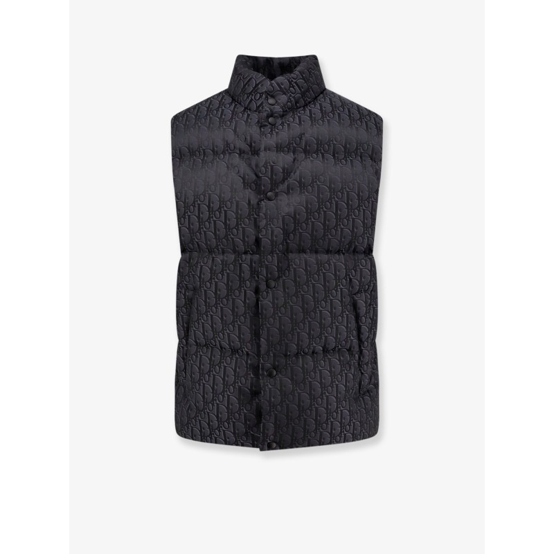 Dior Oblique sleeveless jacket