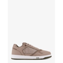 B27 leather sneakers with suede inserts