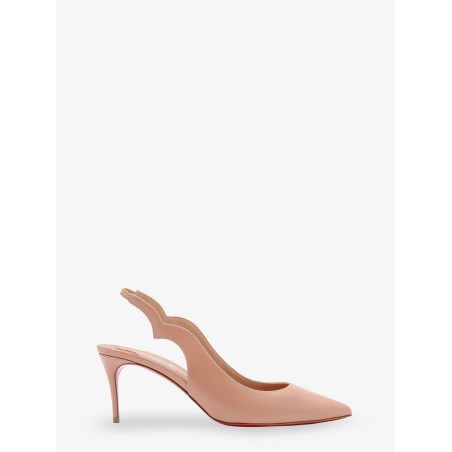 Hot Chick patent leather slingback décolleté