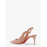 Hot Chick patent leather slingback décolleté