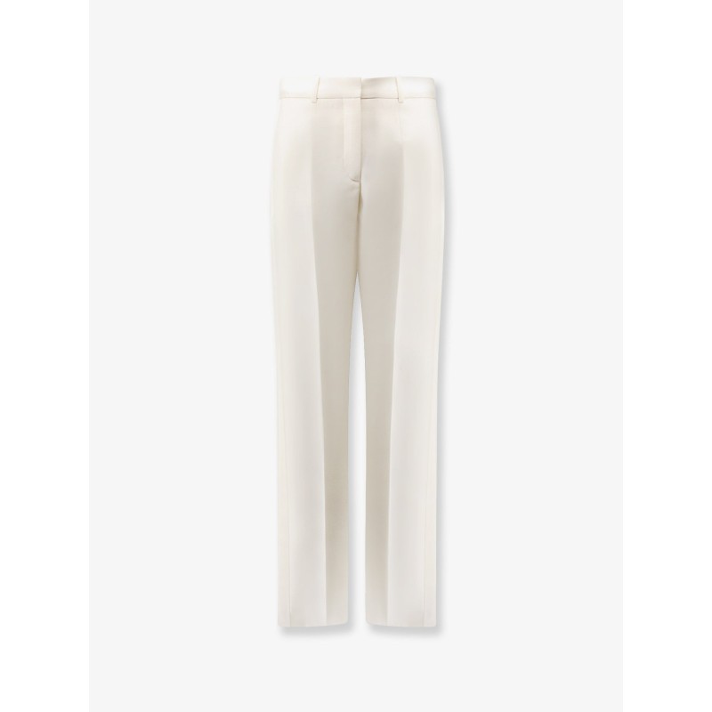 Tuxedo wool and silk trousers