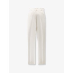 Tuxedo wool and silk trousers