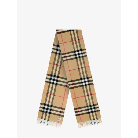 Giant Check cashmere scarf
