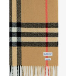 Giant Check cashmere scarf