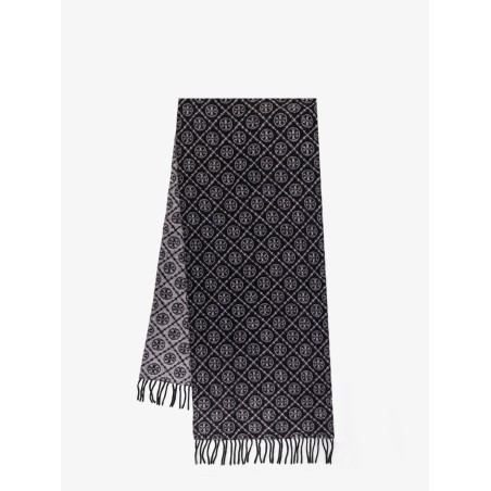 T Monogram Oblong wool and cashmere scarf