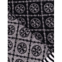 T Monogram Oblong wool and cashmere scarf