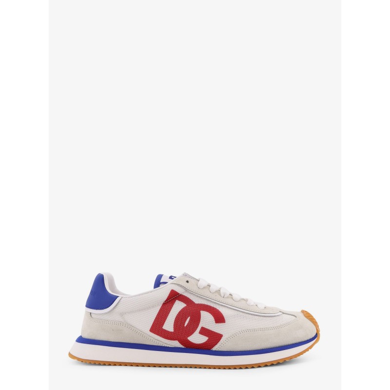 Leather sneakers with DG logo