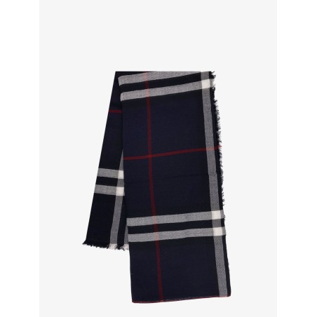 Giant Check cashmere scarf