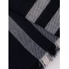 Giant Check cashmere scarf